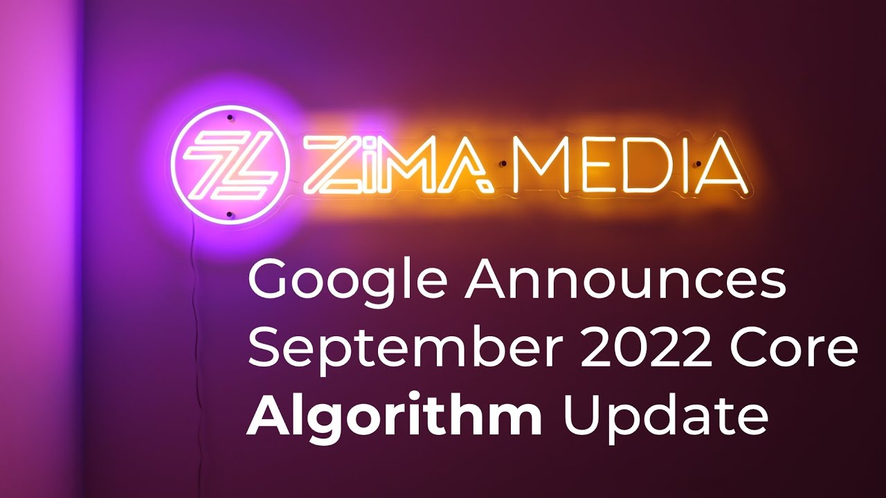 Google Announces September 2022 Core Algorithm Update