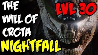 Desstiny The Will of Crota Nightfall Walkthrough Guide Level 30 The Dark Below