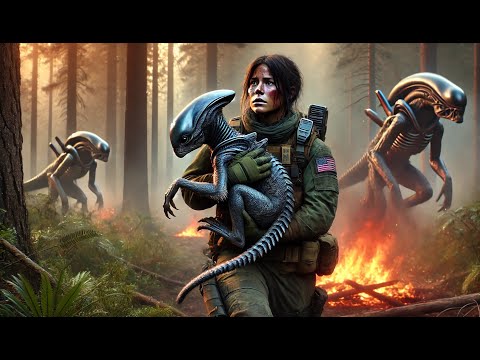 🔥 Flames Tore Through the Forest — The Human Carried the Predator Cubs One by One to Safety | HFY