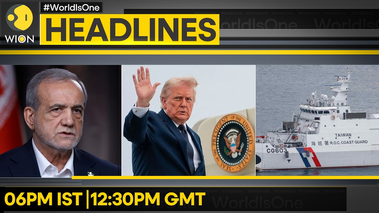 Taiwan: Coast Guard in Standoff With Chinese Ship | Israel Strikes Central Gaza | WION Headlines