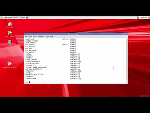 088 Oracle DBA Complete Tutorial - Data Dictionary Demo