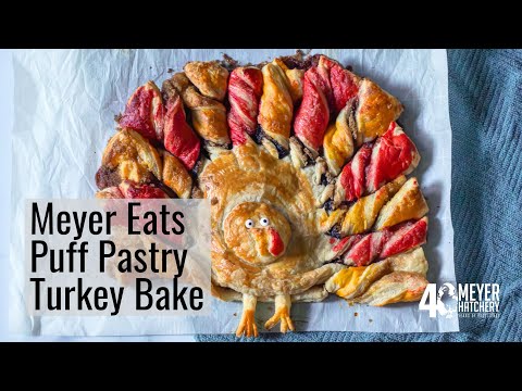 Puff Pastry Turkey Bake - Meyer Eats!