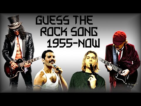 Guess the Rock Song From Each Year (1955-NOW) | Music Quiz