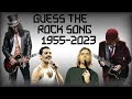 Guess the Rock Song FROM EACH YEAR (1955-2023) | QUIZ
