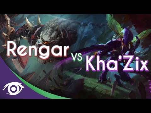 1v1 Mid: Rengar vs Kha'Zix [Champion Rap Battles]