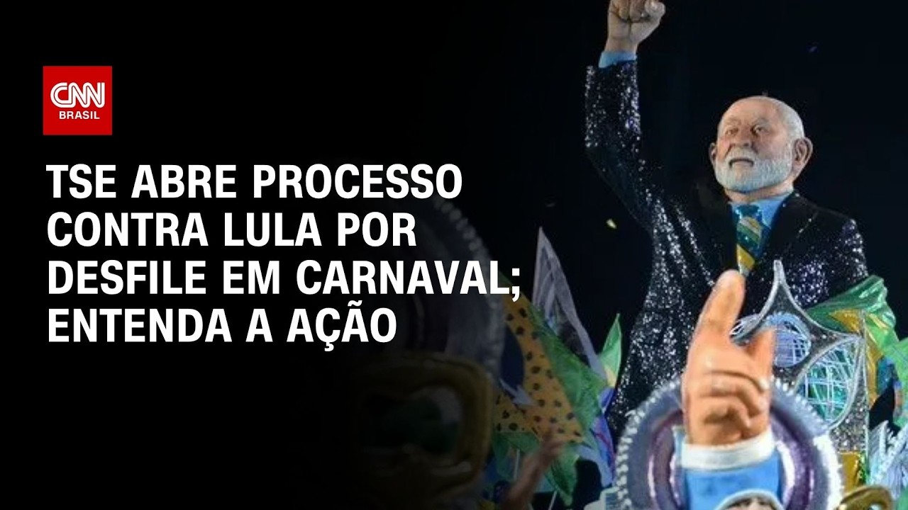 TSE aceita ação contra Lula por abuso em homenagem no Carnaval do Rio; veja análise | HORA H