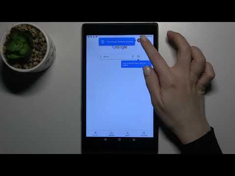 Activate Google Assistant - Manage Google Settings on LENOVO TAB 4 8