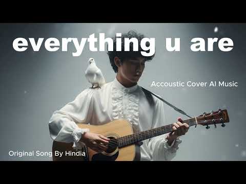 Hindia - Everything U Are (Acoustic Cover AI Music) | Chill Emotional Acoustic Version 2025
