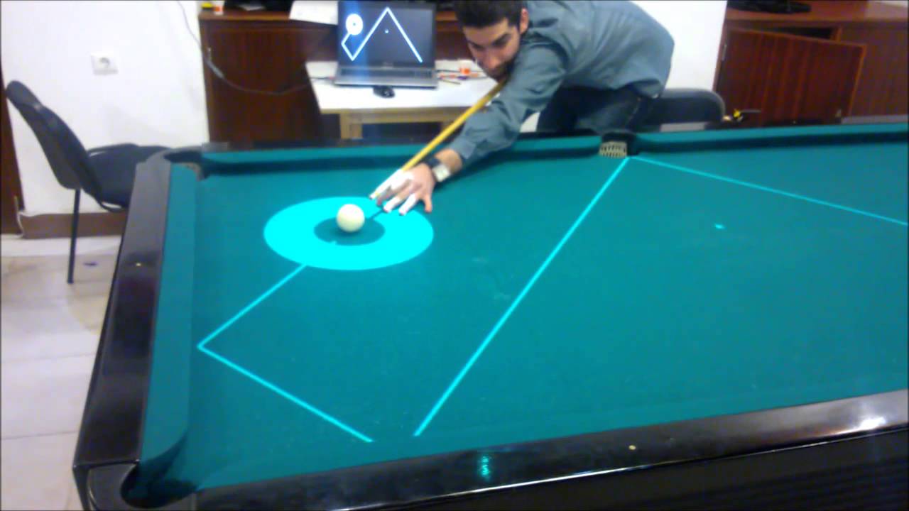 Anyone Can Be A Pool Shark When This Projector Calls The Shots