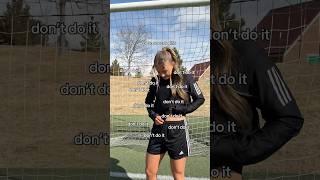 Why do soccer girls do THIS? #soccer #soccergirl