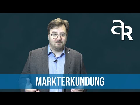 Markterkundung - Vergaberechtslexikon