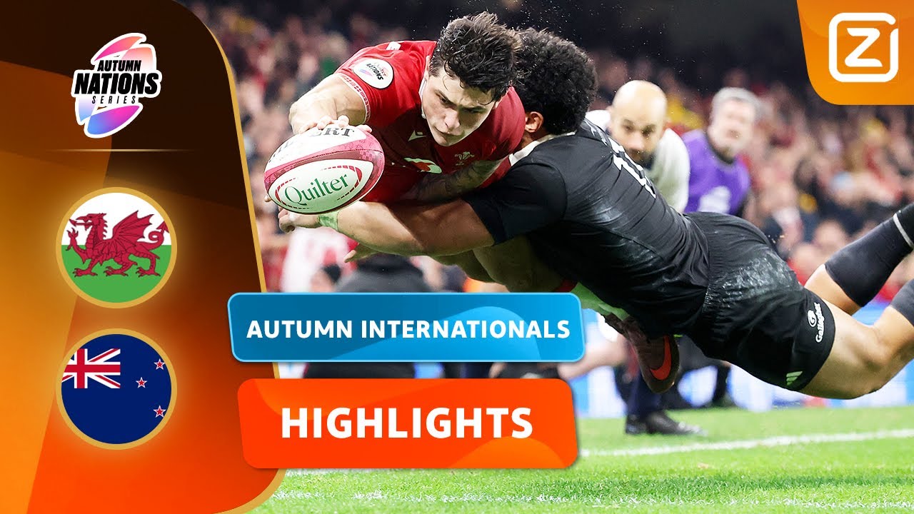 FENOMENALE TRIES IN PRACHTIGE CLASH!!!🚀😱| Wales vs Nieuw-Zeeland | Autumn Internationals 2025
