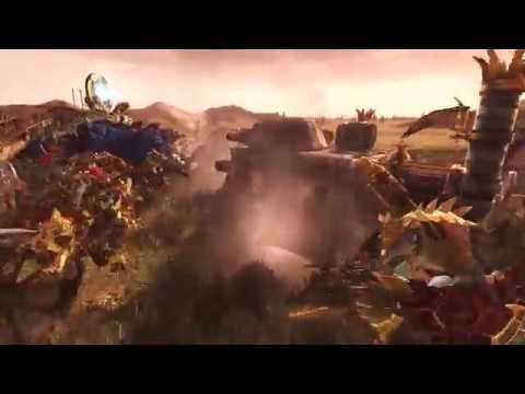 Tanks VS Dinosaurs - Total War: Warhammer 2