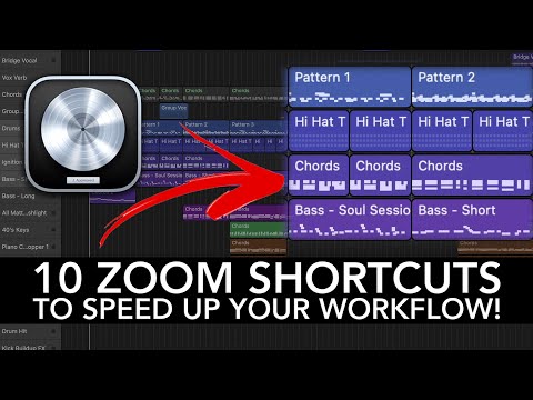 Logic Pro - 10 Zoom Shortcuts to Speed Up Your Workflow!