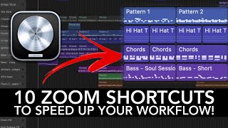 Logic Pro - 10 Zoom Shortcuts to Speed Up Your Workflow!