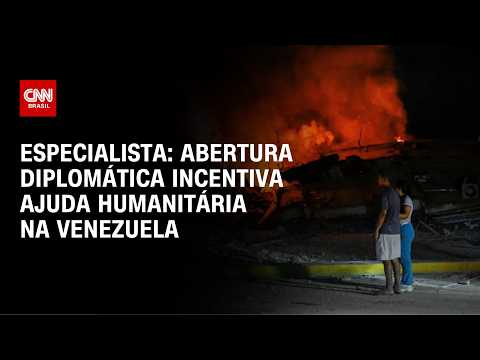 Mortos chegam a 1.943 na Venezuela; abertura diplomática incentiva ajuda humanitária, diz professor