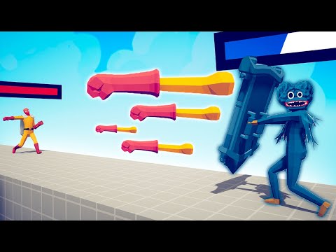 POPPY PLAYTIME MIRROR SHIELD vs EVERY GOD - TABS | Totally Accurate Battle Simulator 2023