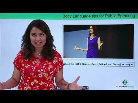 Key Body Language tips for Public Speaking