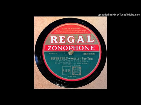 Billy Cotton And His Band ‎– Seven Veils (1930)