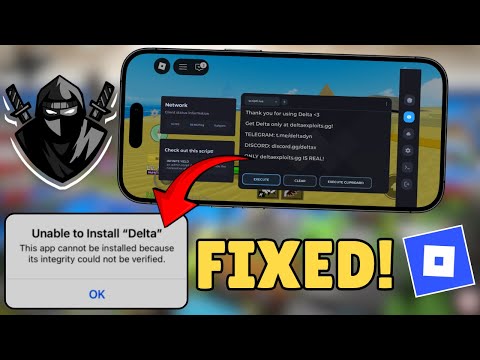 How To Fix Unable to Install Delta Executor on iPhone & iPad (2026) | No Revoke