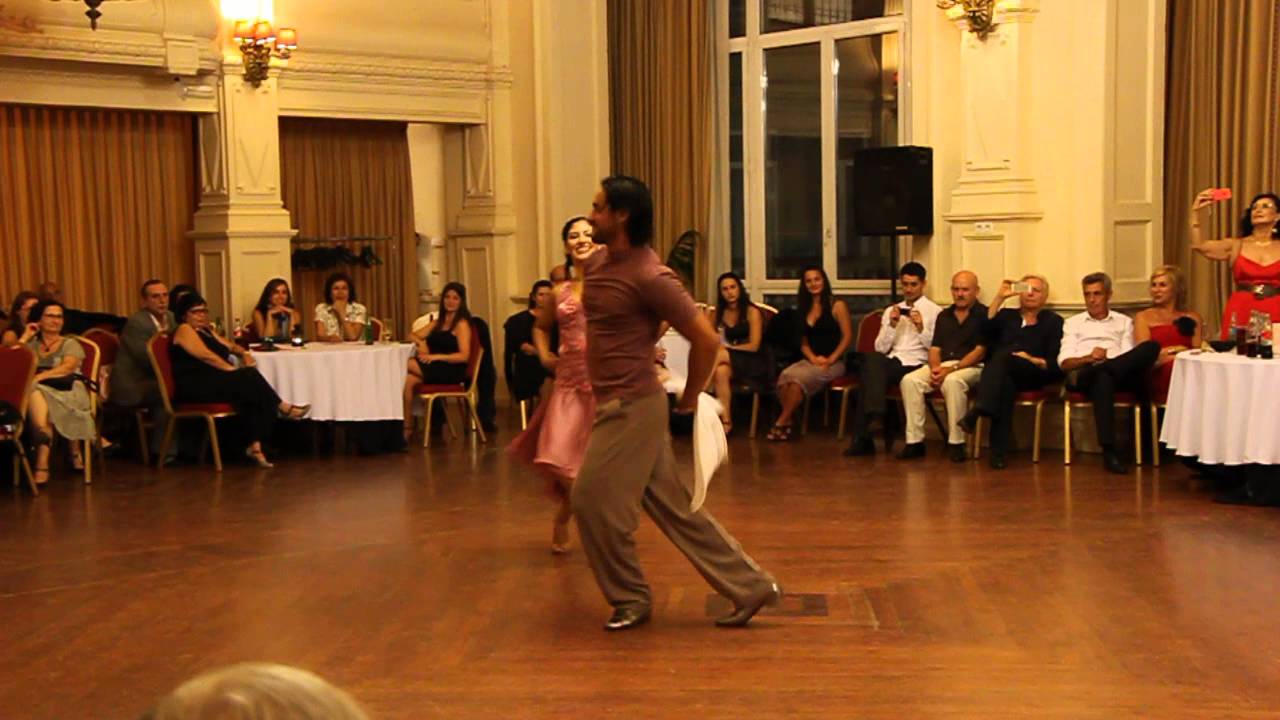 MARCO GONZALEZ E VALERIA GONZALEZ NO 6º ENCONTRO TANGO GALIZA - 1/2