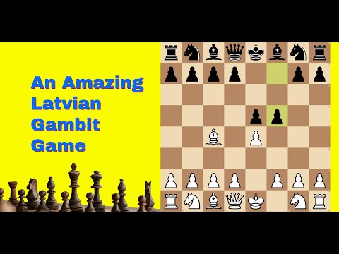 An Amazing Latvian Gambit Game | David Moody vs Les LeRoy Smith: Michigan Open 1982