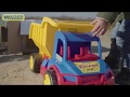 Autíčka Wader GIGANT traktor s vlekem