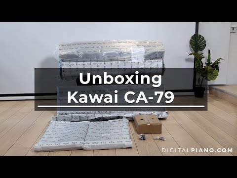 Kawai CA-79 unboxing | Digitalpiano.com