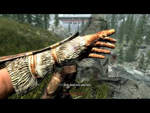 The Elder Scrolls V Skyrim Special Edition - Random Encounter with Thief
