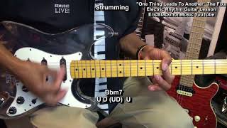 The Fixx ONE THING LEADS TO ANOTHER Guitar Lesson #1 EricBlackmonGuitar HQ