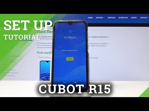 How to Set Up CUBOT R15 - Activation Process