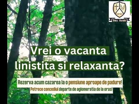 Cazare ieftina langa Sibiu. Inchiriere Toata Pensiunea. #SuraSasului #Amnas100 - 8 camere+2living