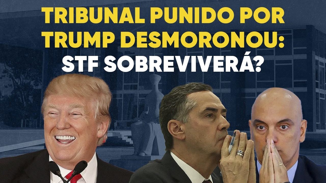 O bicho pegou! Punições de Trump podem paralisar o STF!