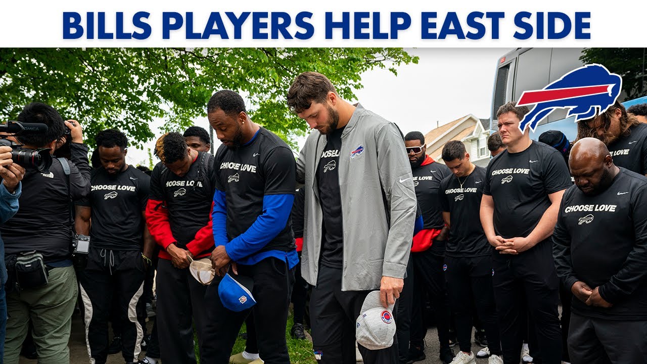 "Bigger Than Football" | Bills Players Help Buffalo's East Side After Mass Shooting | Buffalo Bills
