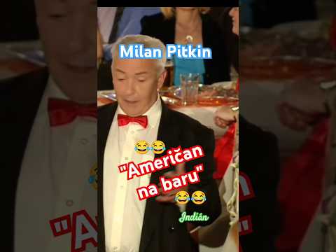 Milan Pitkin : Američan na baru ???????????? #indianfanda #vtip #humor #funny #shorts