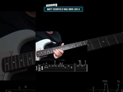 Matt Schofield Pentatonic Lick A | Crossroad Blues Secrets #Shorts