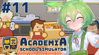 【Academia : School Simulator】一緒に学ぼう！饅頭学園11【ずんだもん実況プレイ】