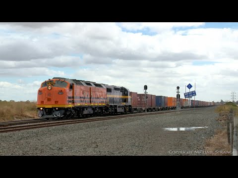 CLF2 (RailPower livery) & C501 (VR livery) On SCT 7922V (29/11/2020) - PoathTV Australian Trains