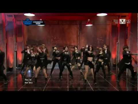 [HD/Live] [111117] T-Ara - Cry Cry (Dance Ver.) @ Mnet M!Countdown