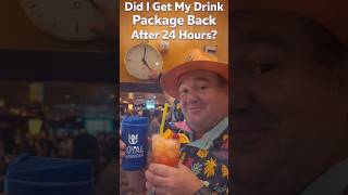 Did Royal Caribbean Give Me My Drink Package Back?! 🍹⏰ #24HourBan