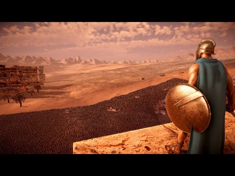 200.000 SPARTANS DEFEND EGYPTION CITY FROM 2 MILLION DUCK ARMY - Ultimate Epic Battle Simulator 2