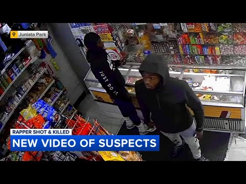 Video shows 2 suspects sought in killing of Philadelphia rapper LGP QUA