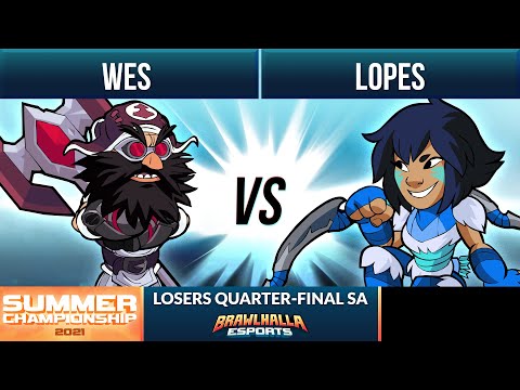 Wes vs Lopes - Losers Quarter-Final - Summer Championship 2021 - SA 1v1