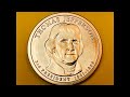 2007 Thomas Jefferson Dollar Coin