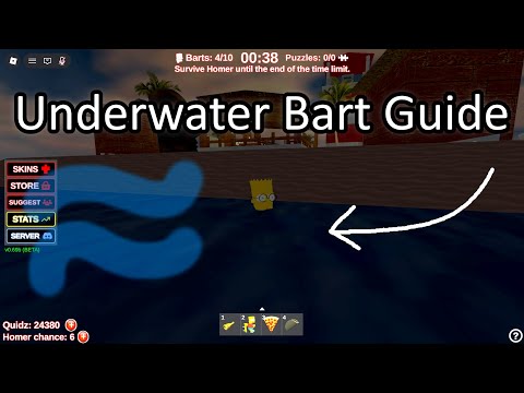 [ OUTDATED ] Underwater Island Bar Tech Guide in You VS Homer!