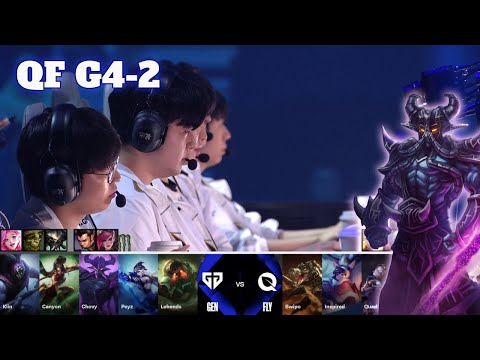 GEN vs FLY - Game 2 | Quarter Final LoL Worlds 2024 | Gen.G vs FlyQuest G2 full
