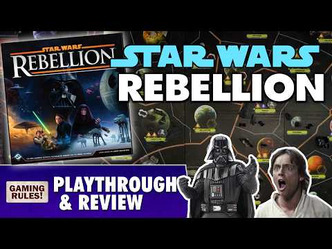 Star Wars Rebellion - Playthrough & Review
