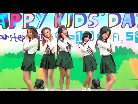 160110 Apprill cover APRIL (에이프릴) - Snowman + Muah! @Paradise Park K-POPS Cover Dance 2016 (Final)