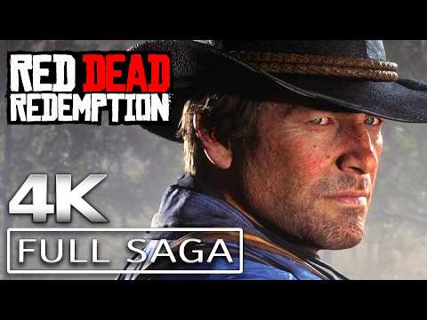 RED DEAD REDEMPTION The Complete Saga All Cutscenes (Full Game Movie) 4K 60FPS PC ULTRA