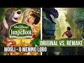 MOGLI O MENINO LOBO O QUE MUDOU NA VERSÃO LIVE ACTION ORIGINAL VS REMAKE